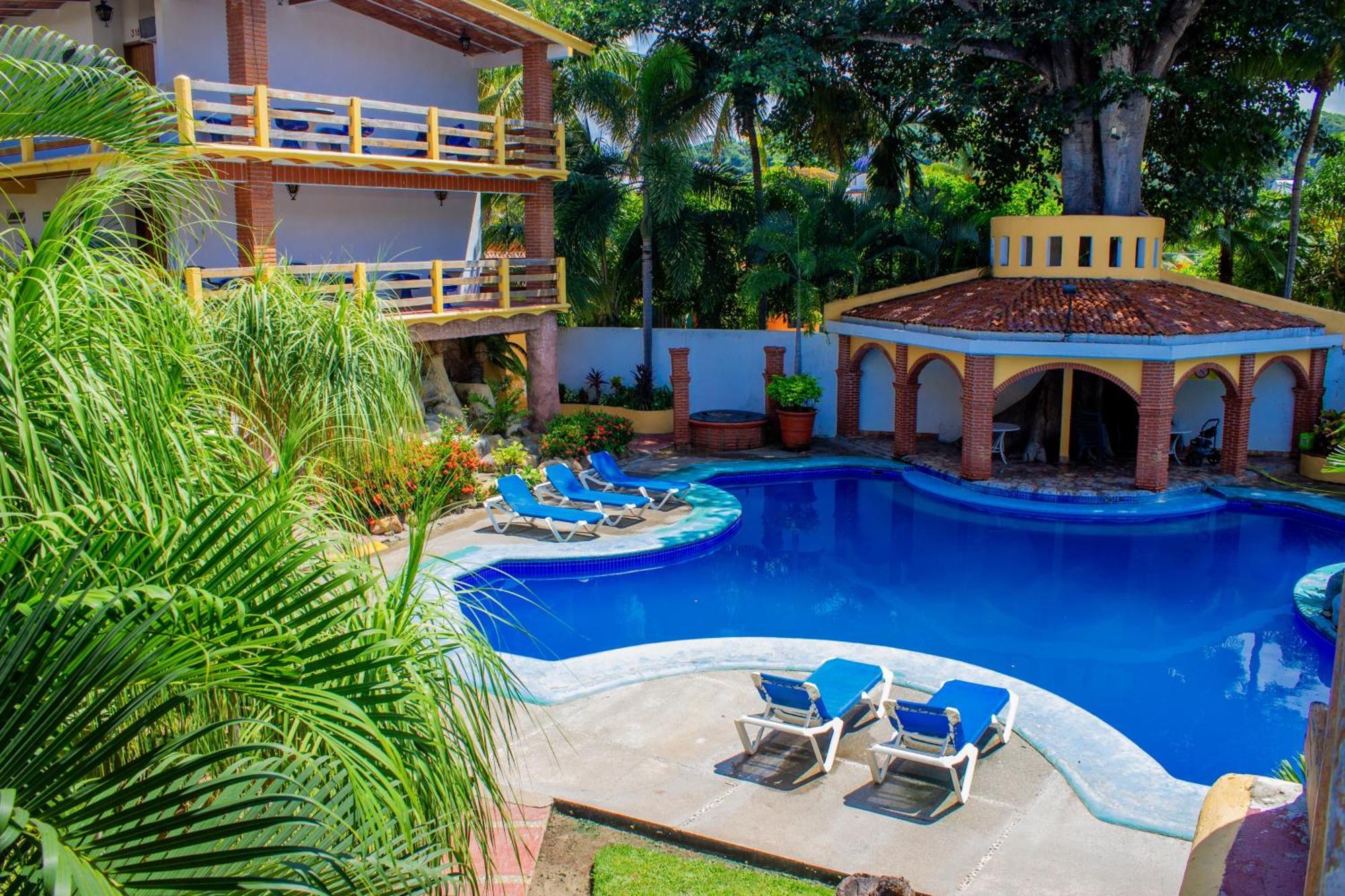 Bungalows As De Oros Rincon de Guayabitos Esterno foto